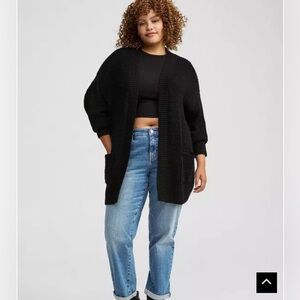 Torrid Black Women's Cardigan Sweater
